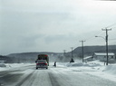 sortie de l'école dans la région du lac St jean (Quebec)