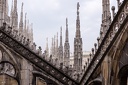 Sur le toit du Duomo